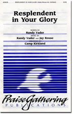 Resplendent in Your Glory SATB choral sheet music cover